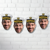 Custom Captain Face Photo Banner
